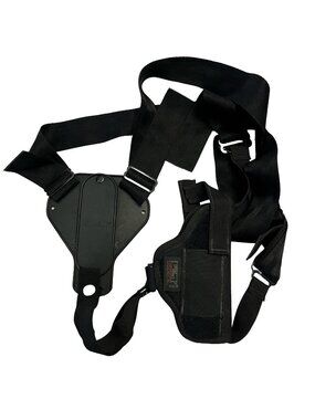 Uncle Mike’s Sidekick Shoulder Holster Size 15 Adjustable Black Nylon Gun Holste
